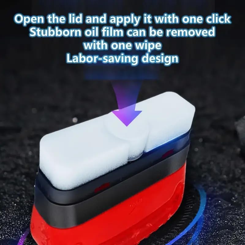 CAR GLASS OIL FILM CLEANER