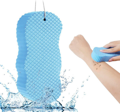 Super Soft Bath Sponge Scrubber for Kids & Babies - Gentle Cleaning, Exfoliating, and Dead Skin Removal- Perfect for Men and Women